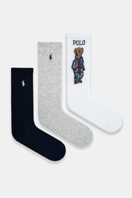 

Носки 3 пары Polo Ralph Lauren, темно-синий