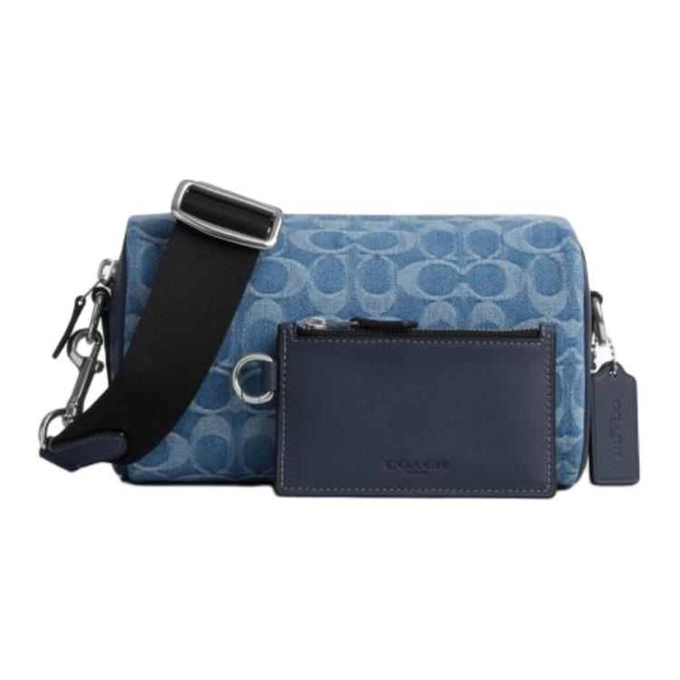 

Кроссбоди AXEL Fabric With Cow Leather маленький мужской джинсовый COACH, basic set (bag+dust bag)