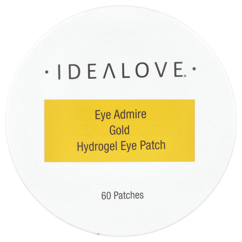 

Idealove, Eye Admire, гидрогелевые патчи для глаз с золотом, 60 шт.