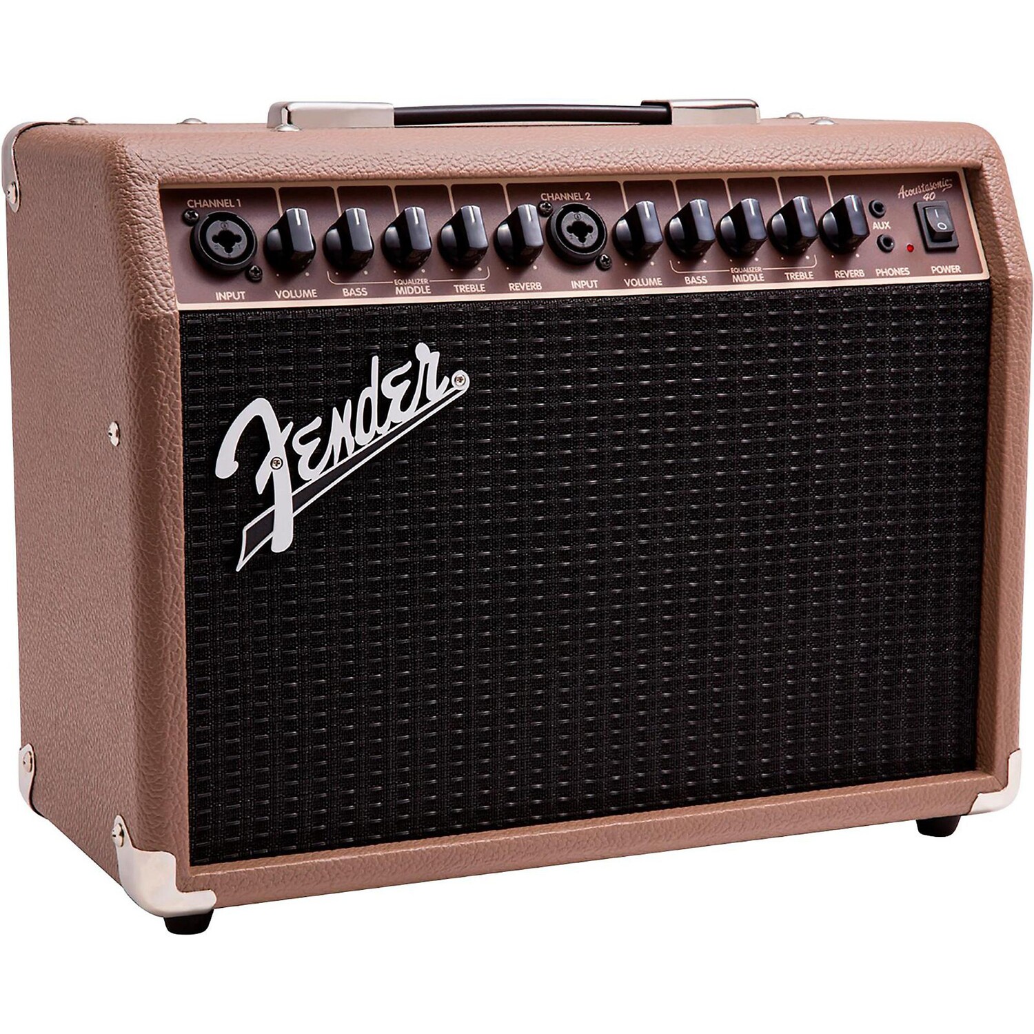 

Fender Acoustasonic 40 40W 2x6,5 Усилитель для акустической гитары коричневый