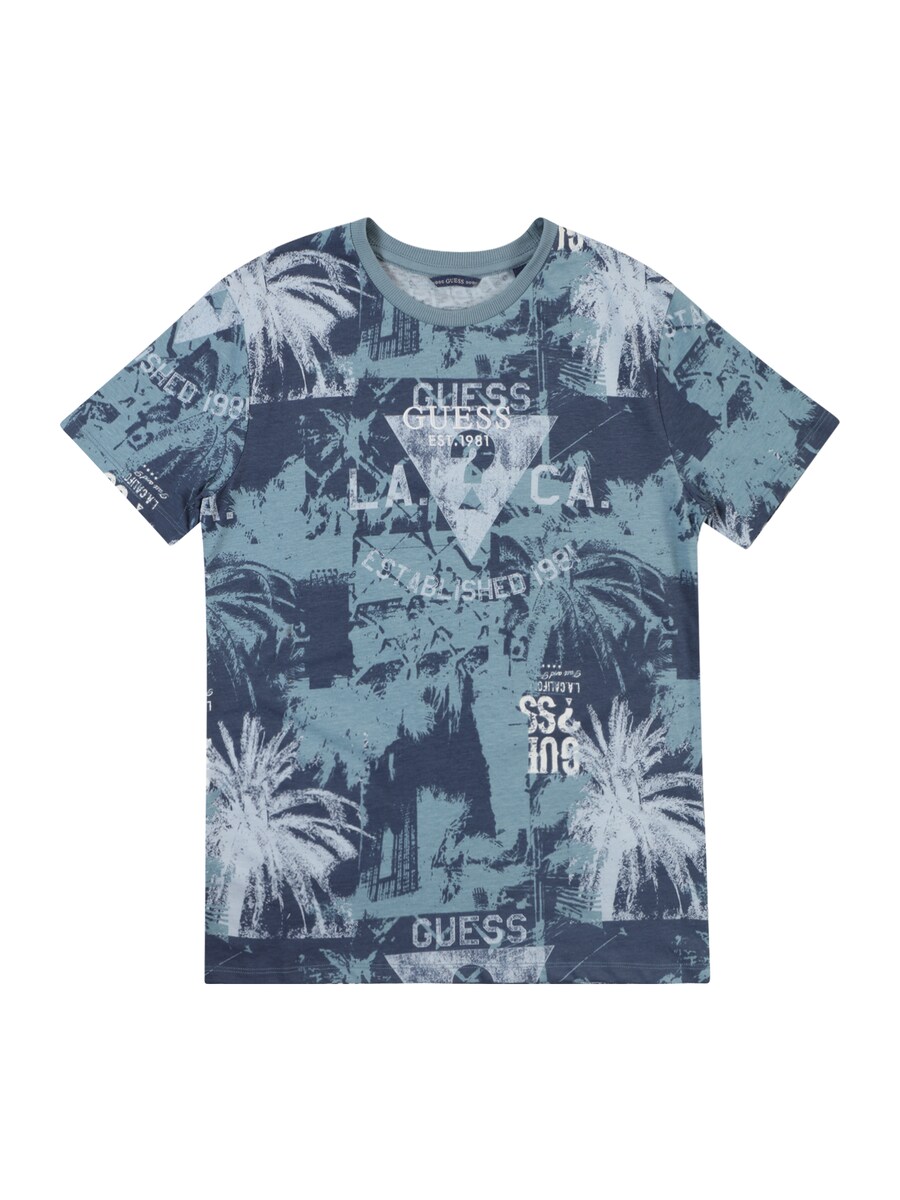 

Рубашка GUESS, цвет Navy/Turquoise