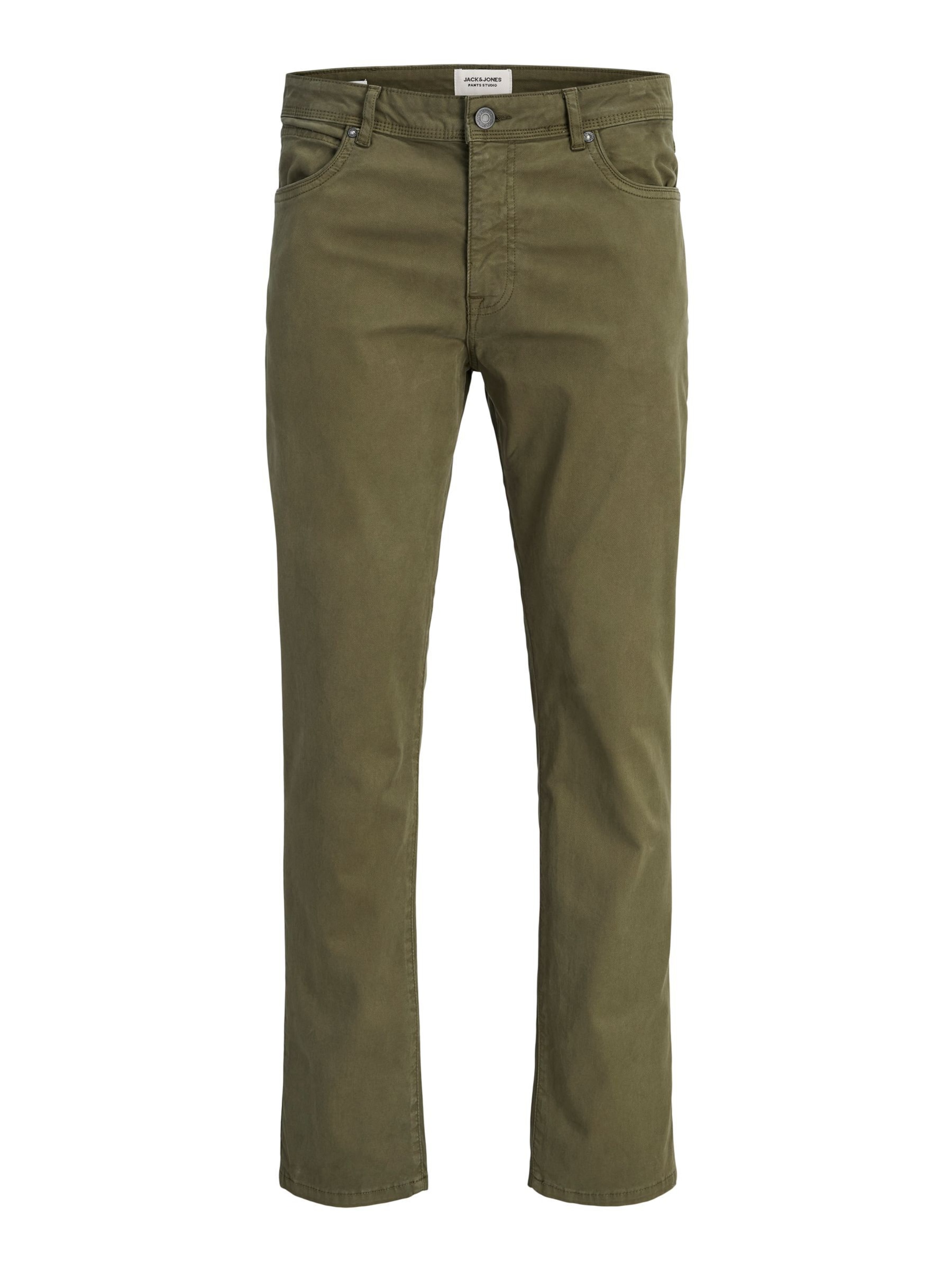 

JACK & JONES Обычные штаны 'JPSTClark Finn' в оливковом цвете