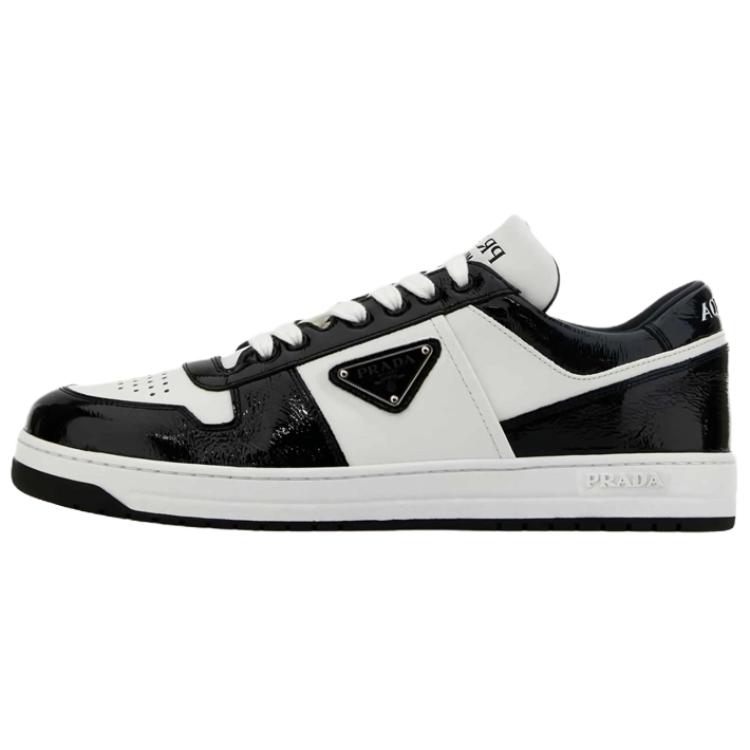 

PRADA Кроссовки для скейтбординга Downtown Low Top, мужские, черно-белые