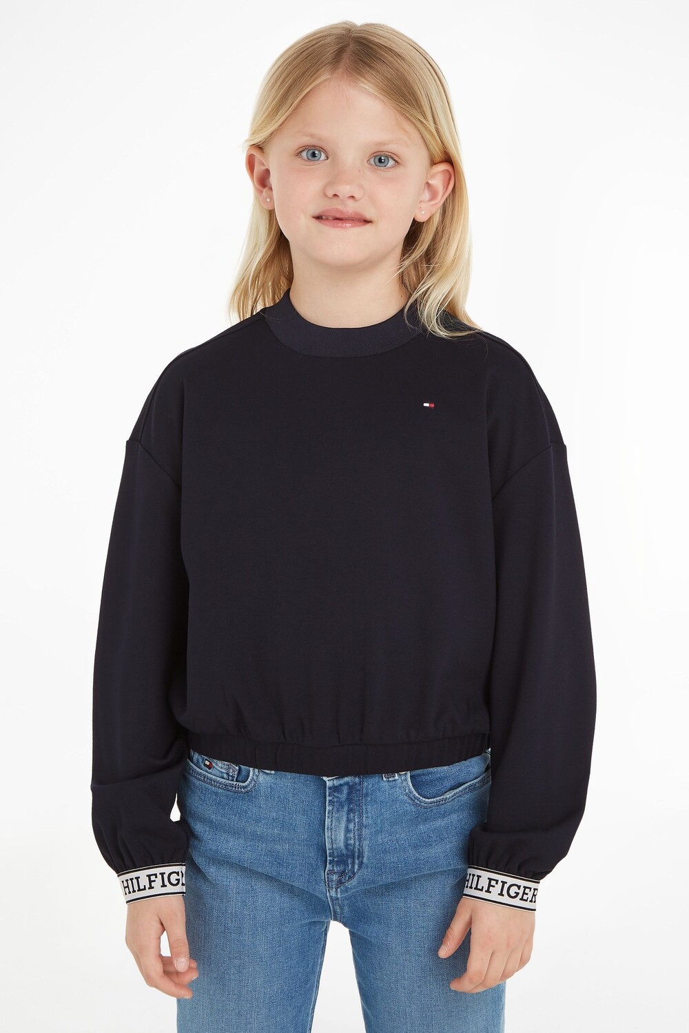 

Толстовка с монотипной тесьмой Tommy Hilfiger, синий