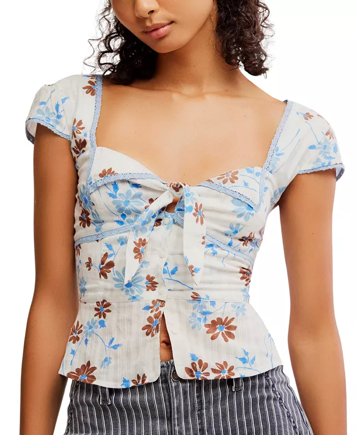 

Женская блузка Call Me Baby Free People, белый