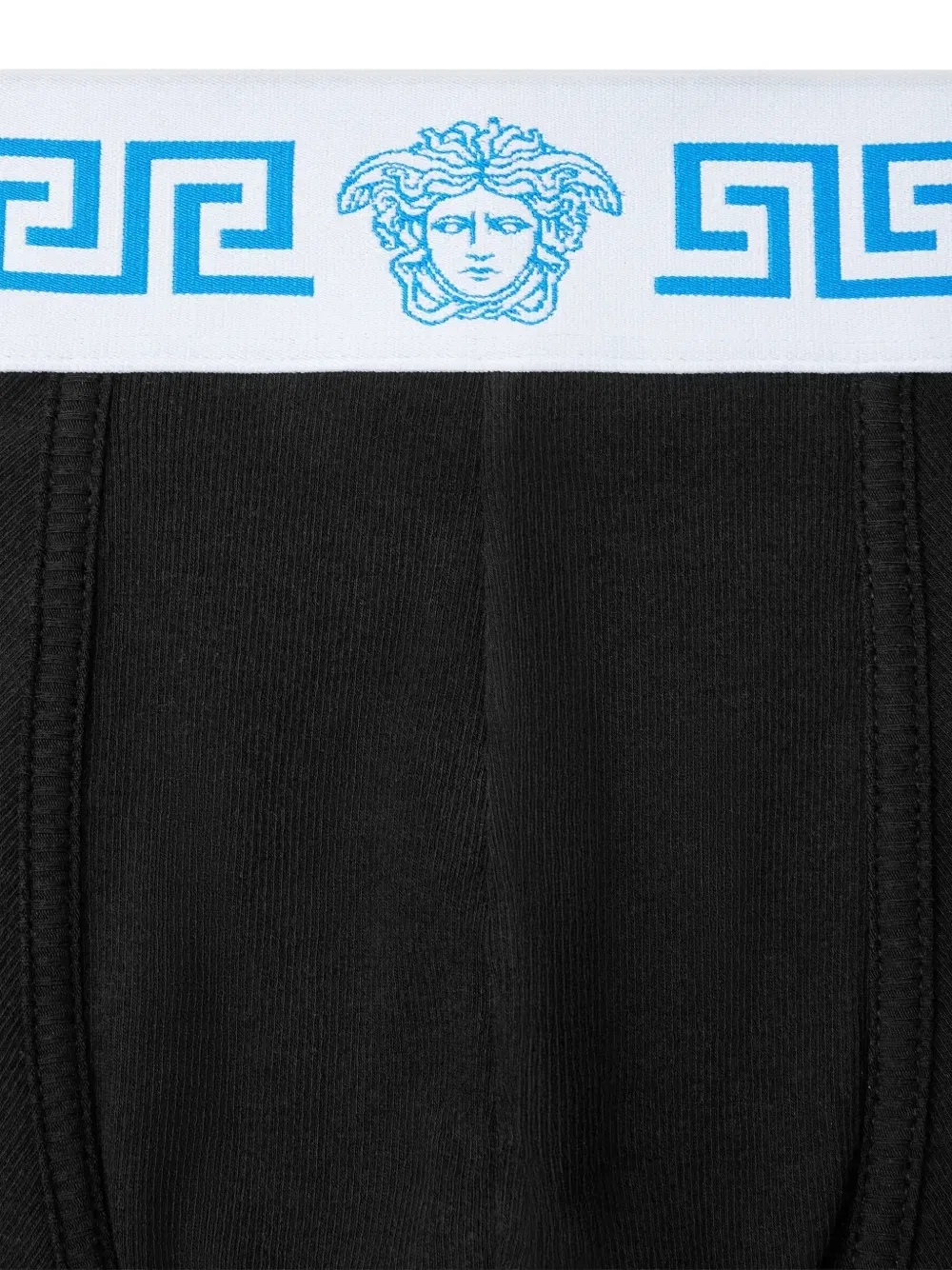 Трусы из хлопкового джерси VERSACE, черный — фото 3