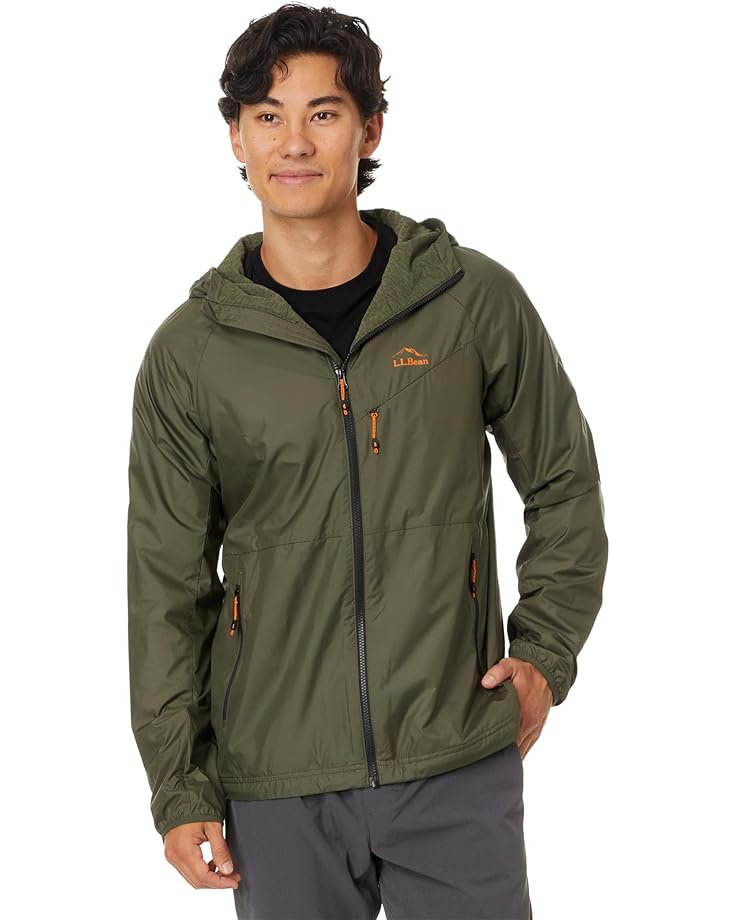 

Флис L.L.Bean Bean's Performance Fleece-Lined Windbreaker Regular, цвет Dark Loden