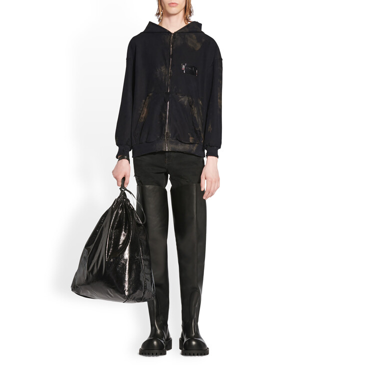 Balenciaga Мужская толстовка, цвет Black — фото 4