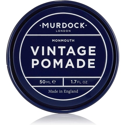 

Помада Vintage Pomade Classic Ultra-Slick Finish с сильной фиксацией, сделано в Англии, 50 мл Murdock London