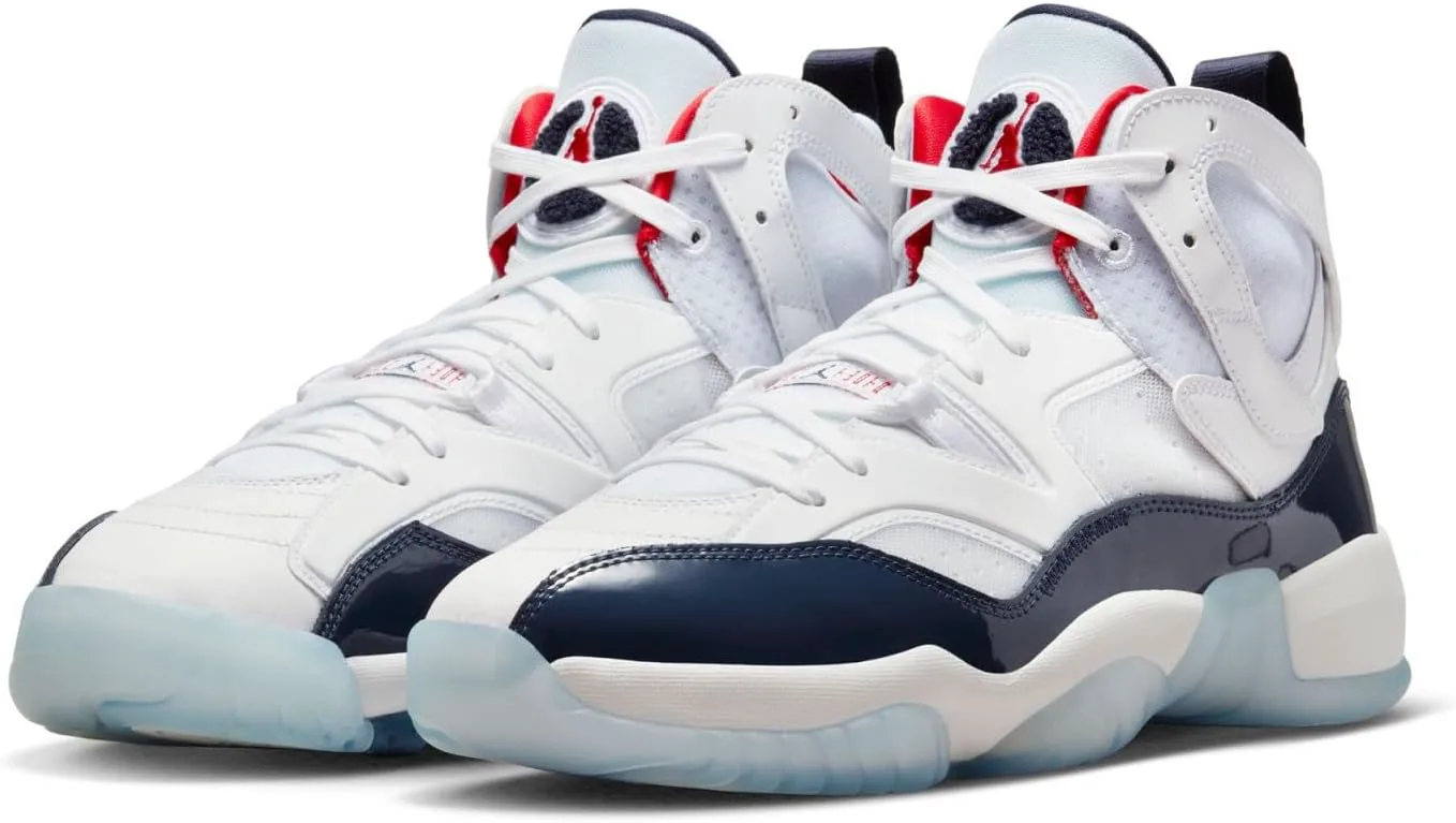 

Мужские кроссовки Nike Air Jordan Jumpman Two Trey, белый/темно-синий/красный