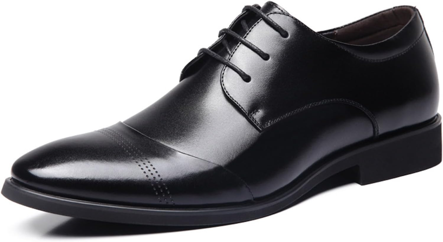 

Мужские туфли KYOESCAI на шнуровке, оксфорды, классические туфли для мужчин, деловые туфли дерби под костюм, черный