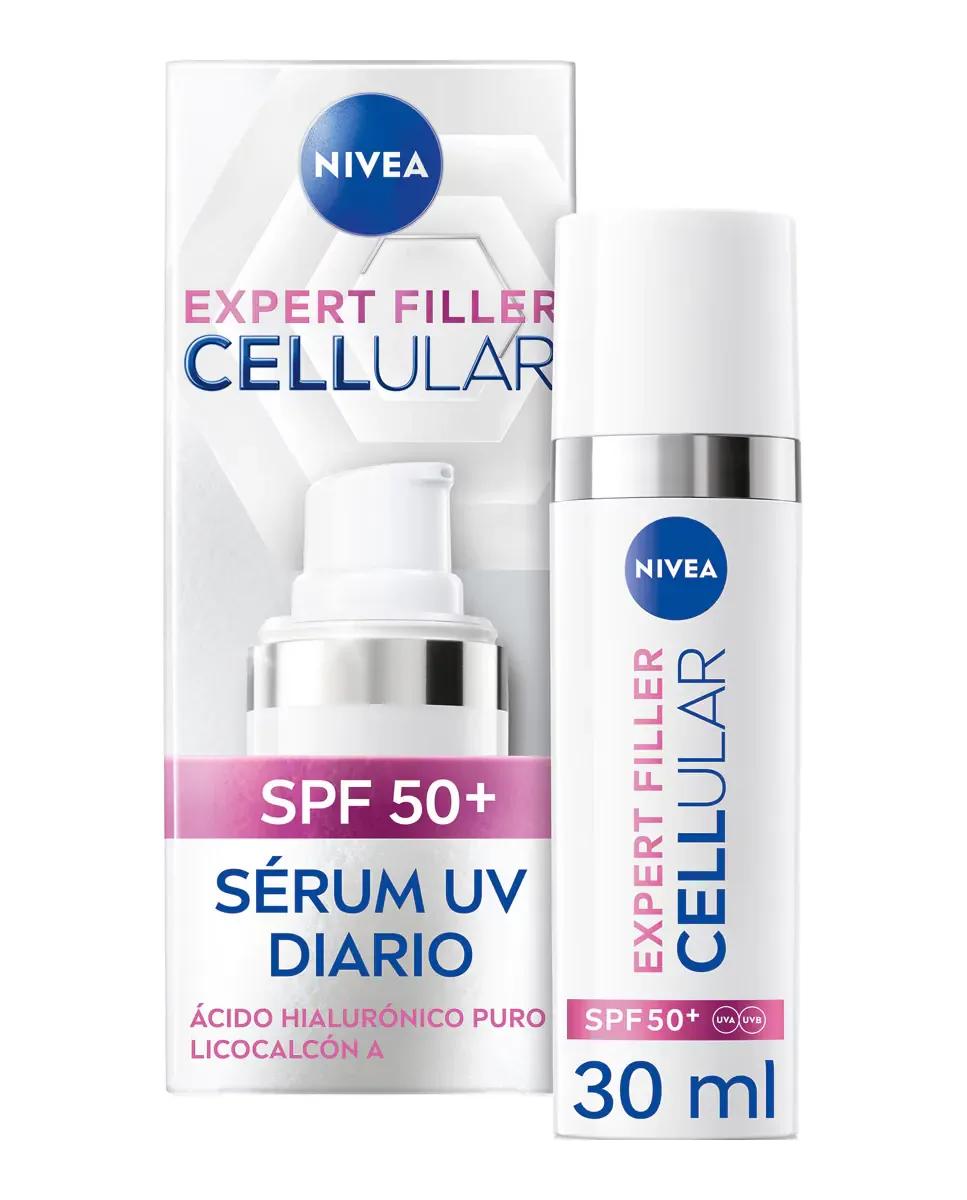 Флюид Nivea — Cellular Expert Filler UV Ежедневный SPF50+, 30 мл