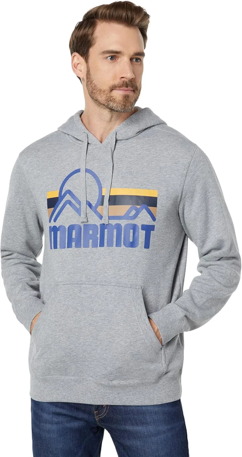 

MARMOT Men's Coastal Hoody — худи с принтом, джерси и карманом-кенгуру