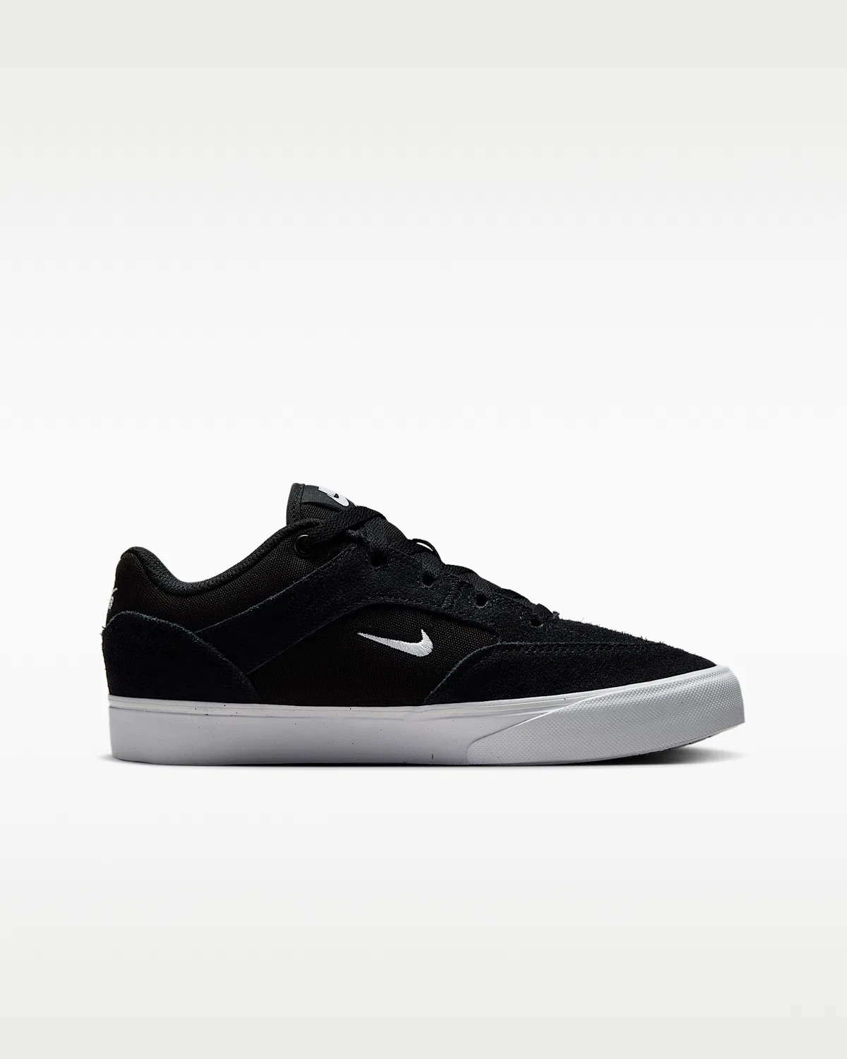 Детские кроссовки для скейтбординга Nike SB Malor, Black/Black/White/White — фото 3