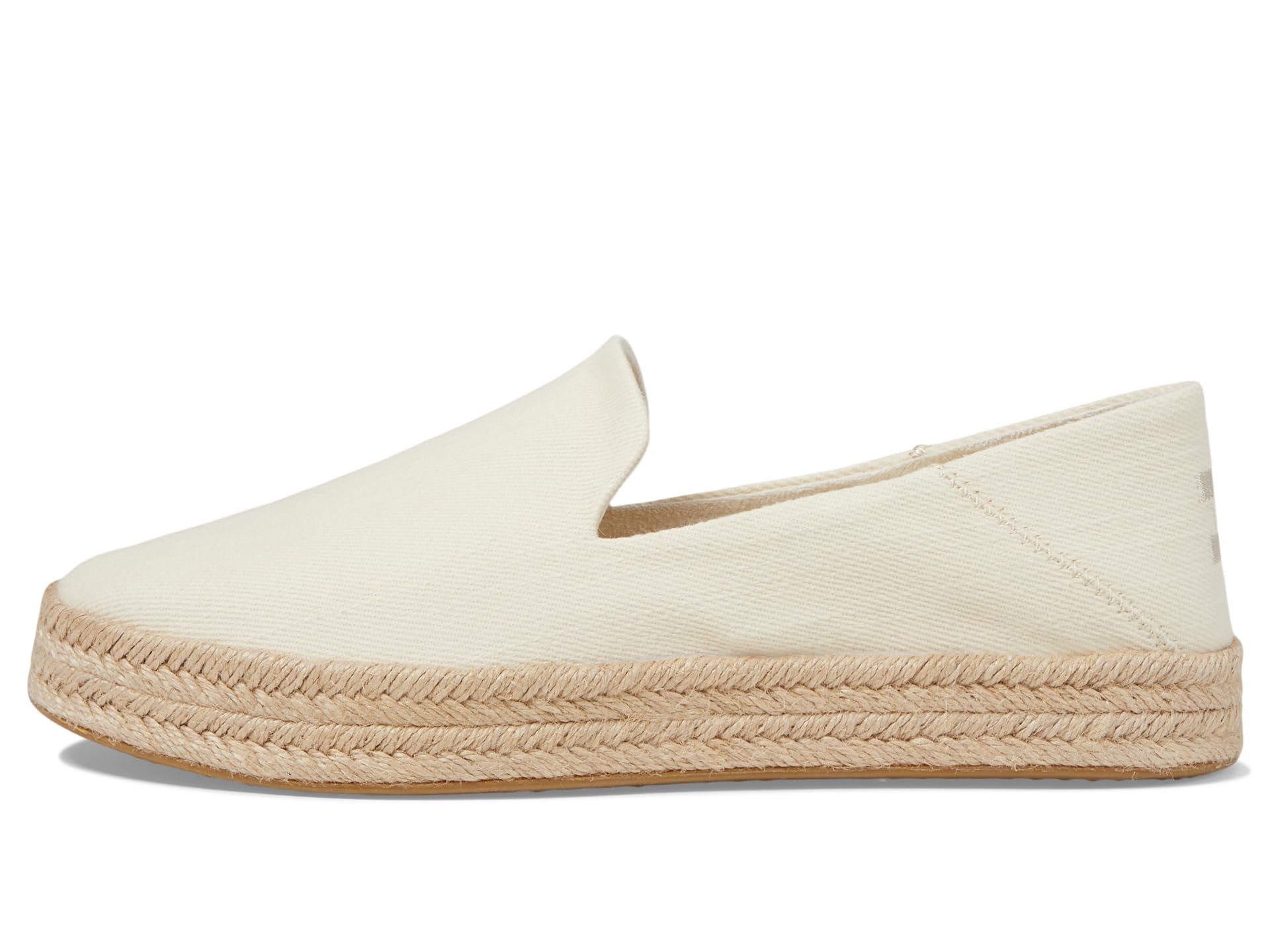 Лоферы TOMS Carolina, Light Natural Heavy Twill — фото 4