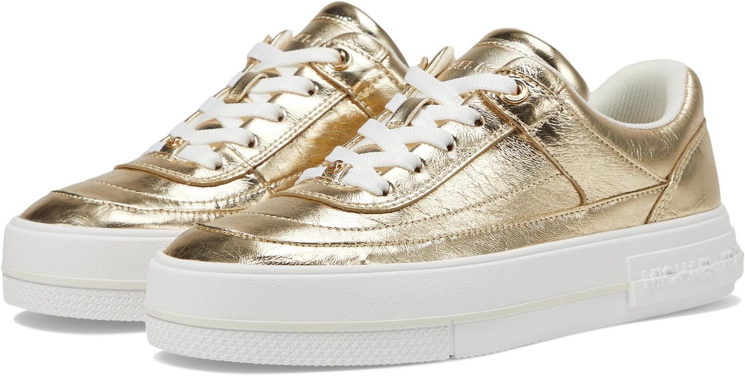 

Кроссовки MICHAEL Michael Kors Aurora Lace Up, цвет Pale Gold