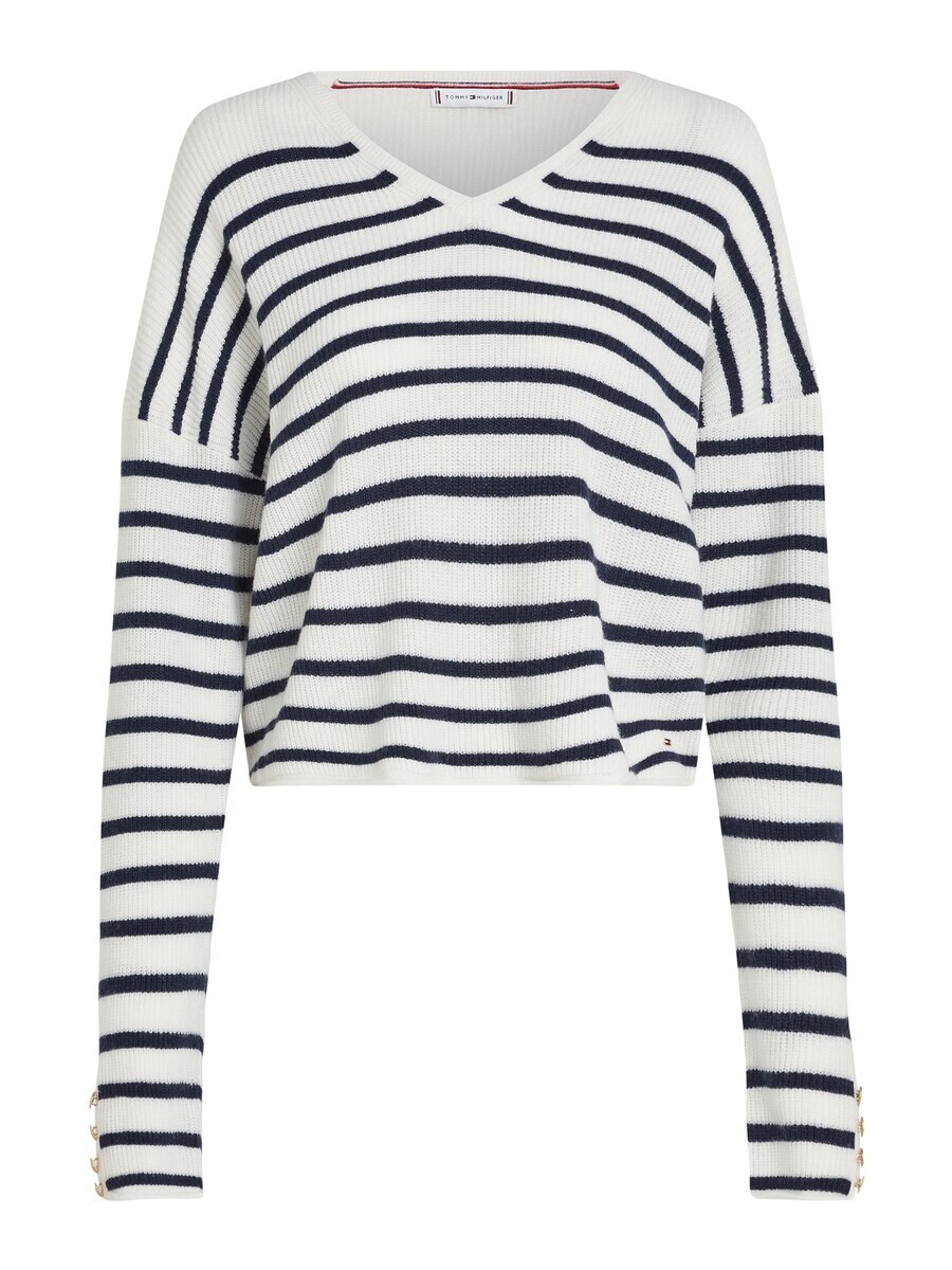 

Тонкий вязаный свитер TOMMY HILFIGER Sweater, белый