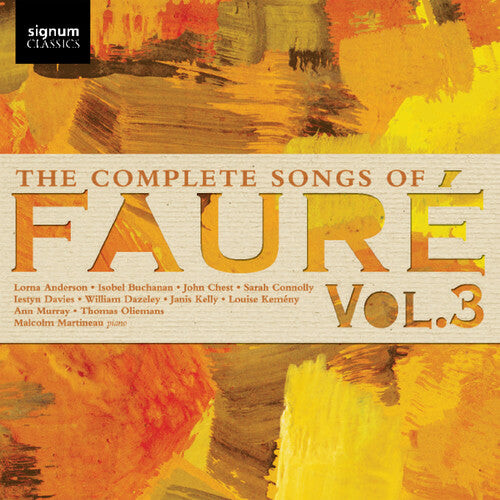 

CD диск Faure / Anderson / Martineau: Complete Songs of Faure