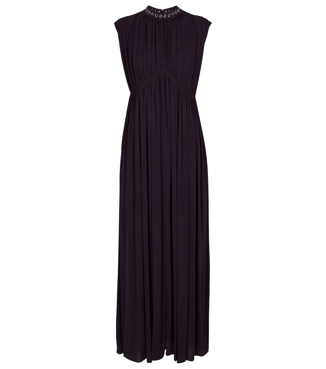 

Платье макси со складками Chloé, Eternity Black