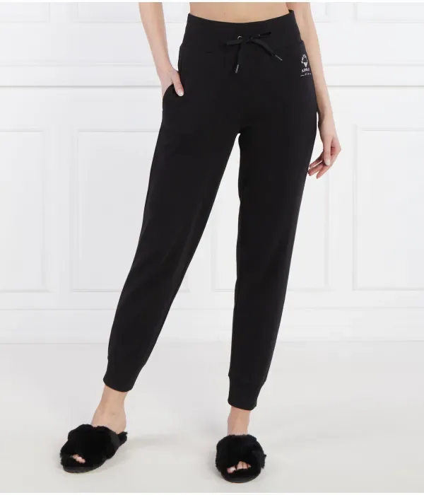 Домашняя одежда, спортивные штаны regular fit Emporio Armani, черный — фото 3
