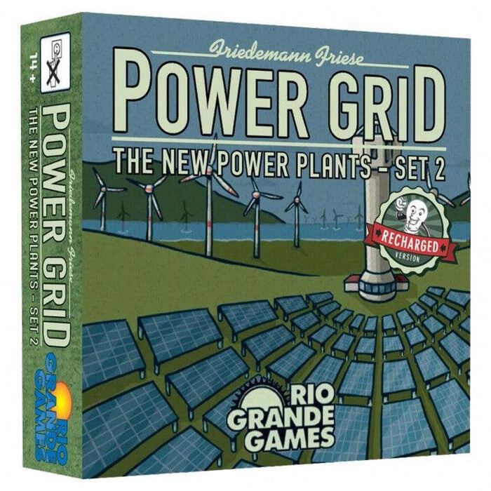 

Настольная игра Rio Grande Games Power Grid - New Power Plant Cards Set 2