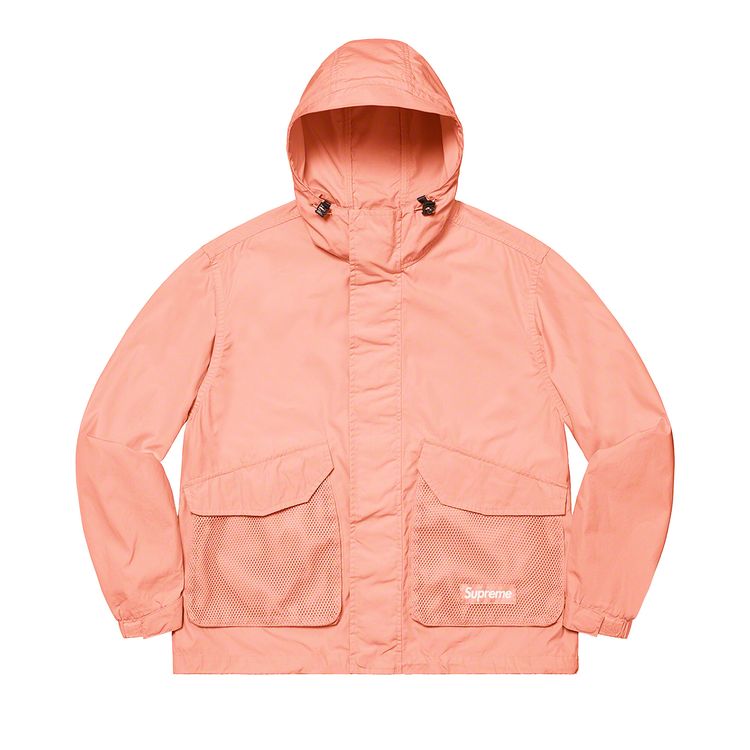 

Куртка Supreme Mesh Pocket Cargo Jacket 'Dusty Pink', розовый