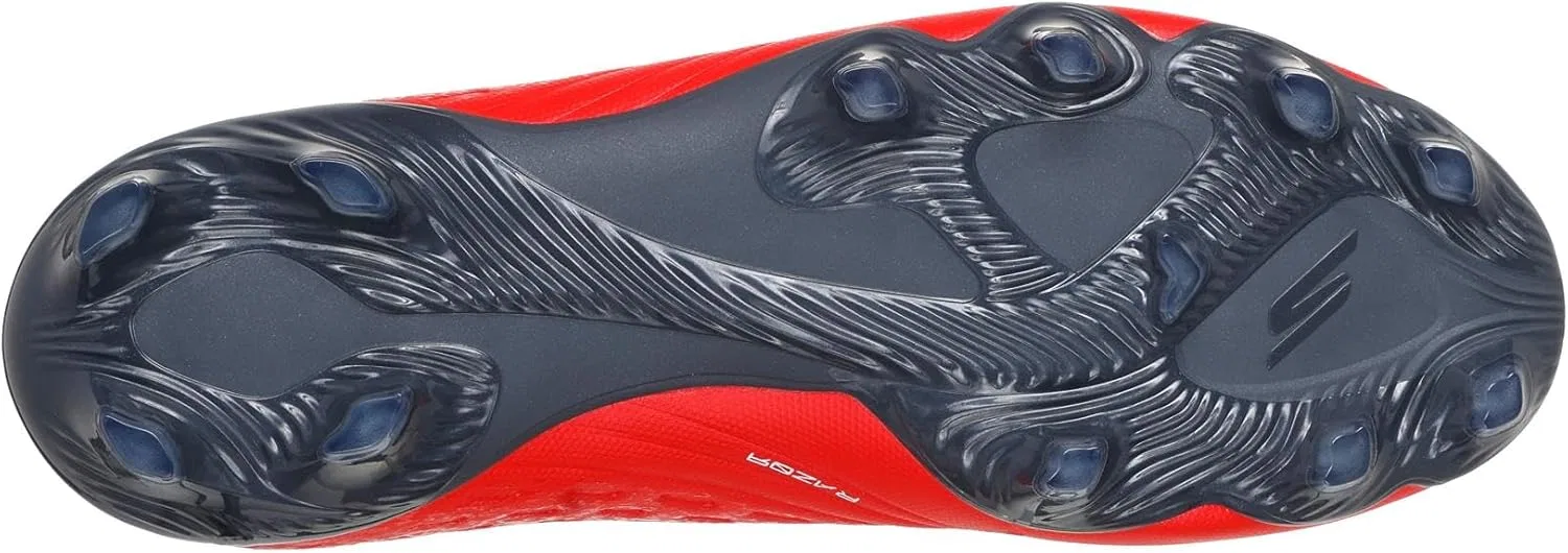 Мужские беговые кроссовки Skechers Razor 1.5 Academy Firm Ground, Red Synthetic Black Trim — фото 4