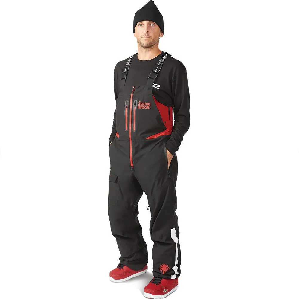 

Брюки Thirtytwo Springbreak Bib, черный