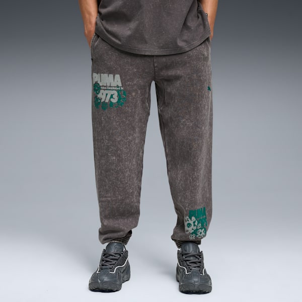 

Баскетбольные спортивные штаны Hoopacalypse Puma, серый