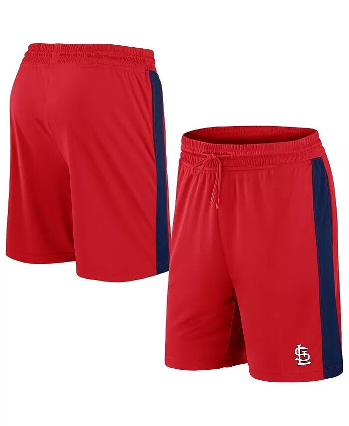 

Мужские красные свободные шорты St. Louis Cardinals Iconic Break It Loose Fanatics