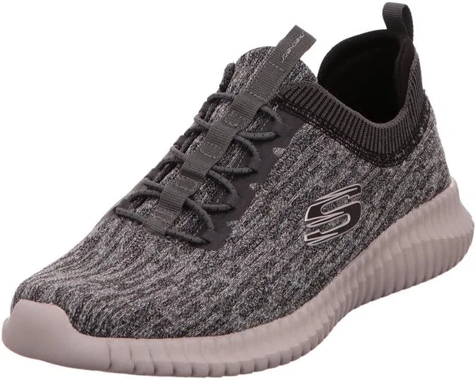 Мужские слипоны SKECHERS Dynamight 2.0-Eye to Eye-52642, черные, размер 39.5 EU