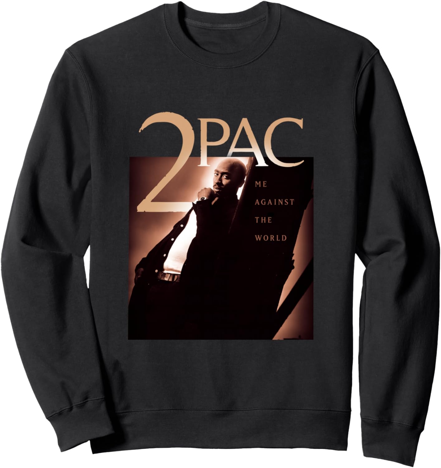 

Толстовка Tupac Me Against The World, черная Tupac Shakur