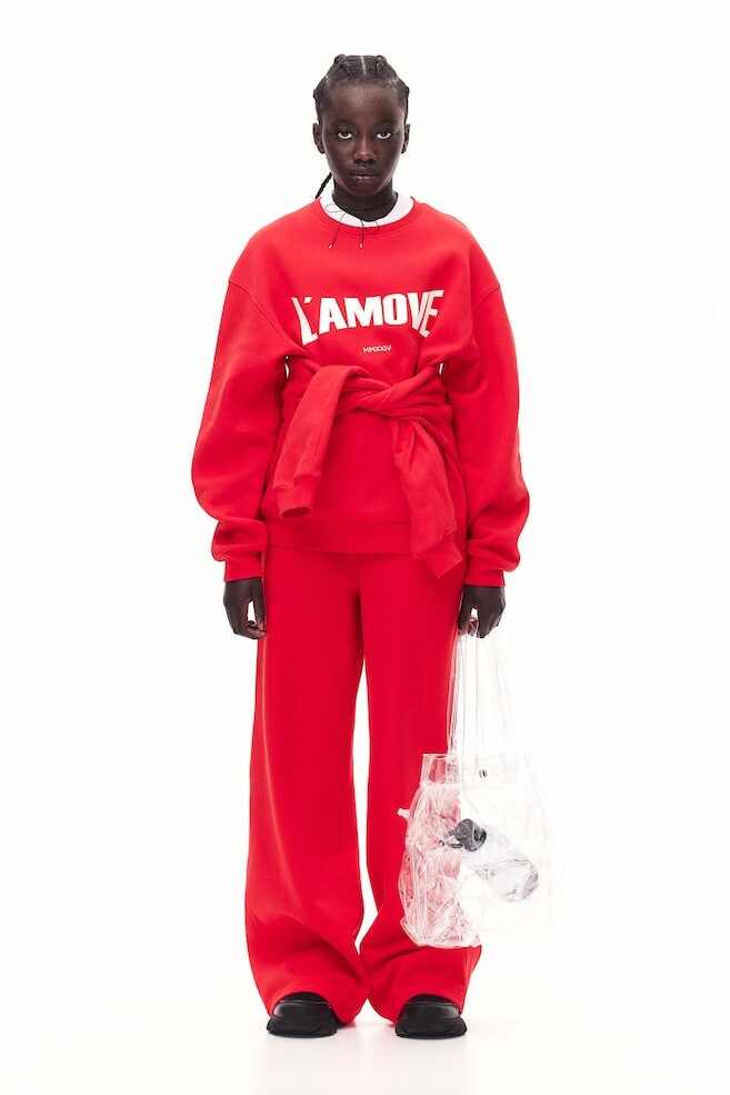 

Спортивная толстовка H&M, красный