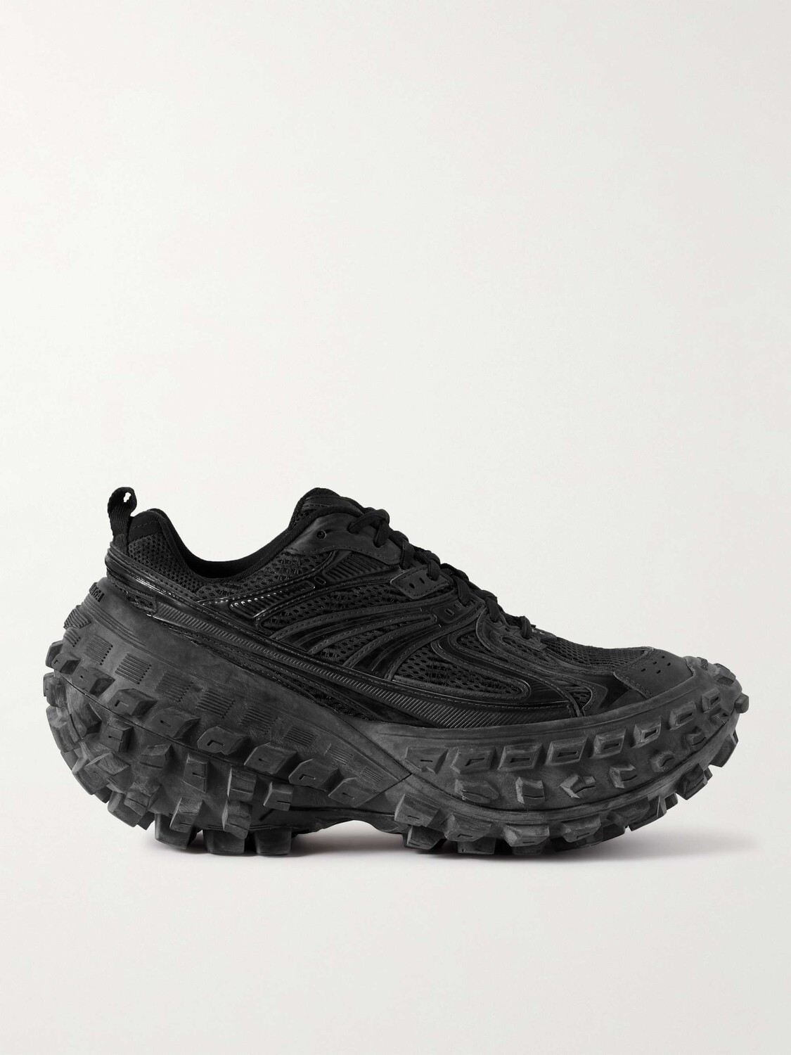 

Кроссовки из сетки и резины Bouncer BALENCIAGA, черный
