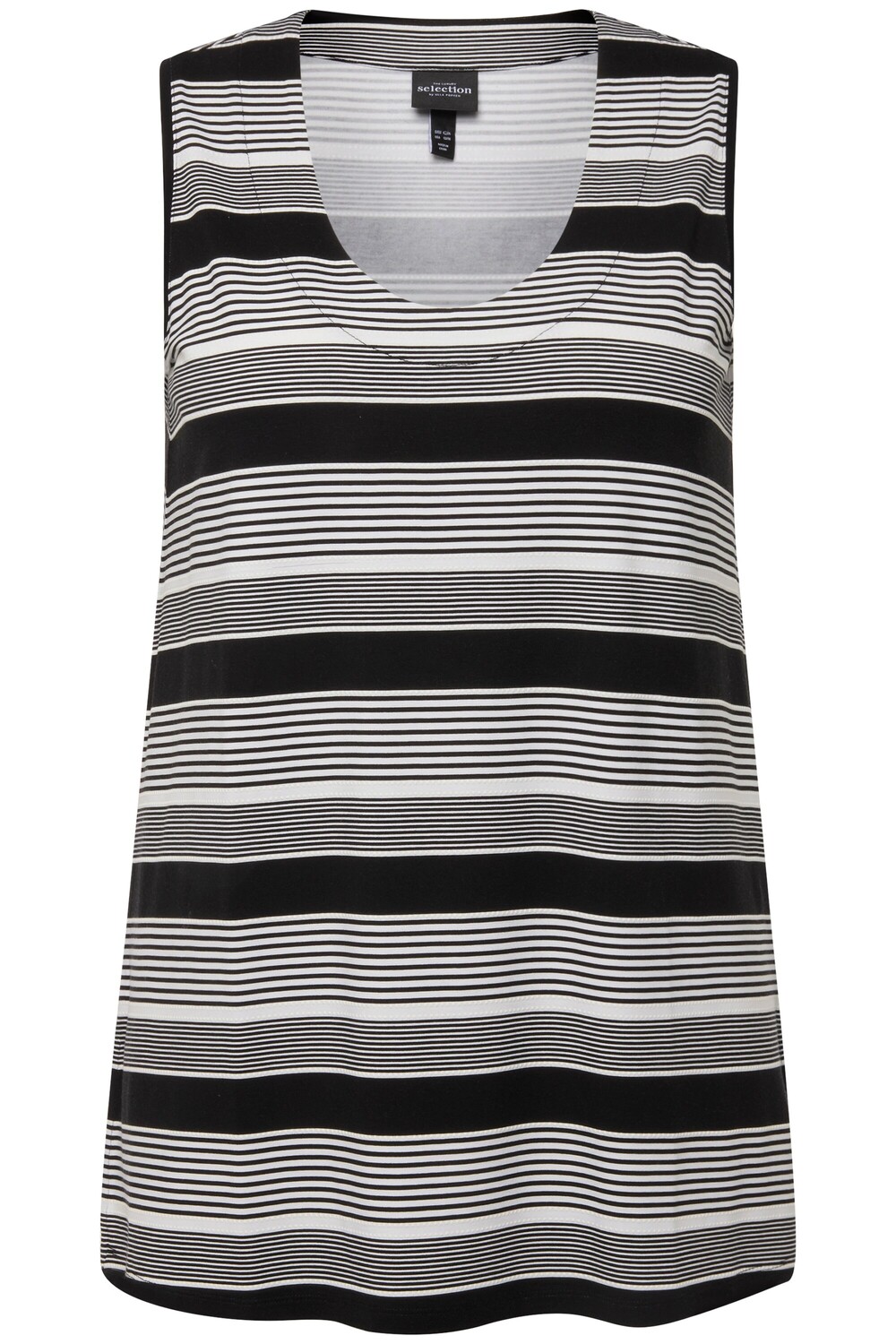

Футболка Ulla Popken Strick Top, черный