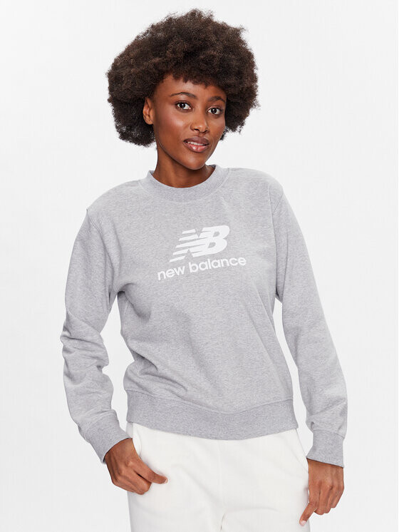 

Толстовка свободного кроя New Balance, серый