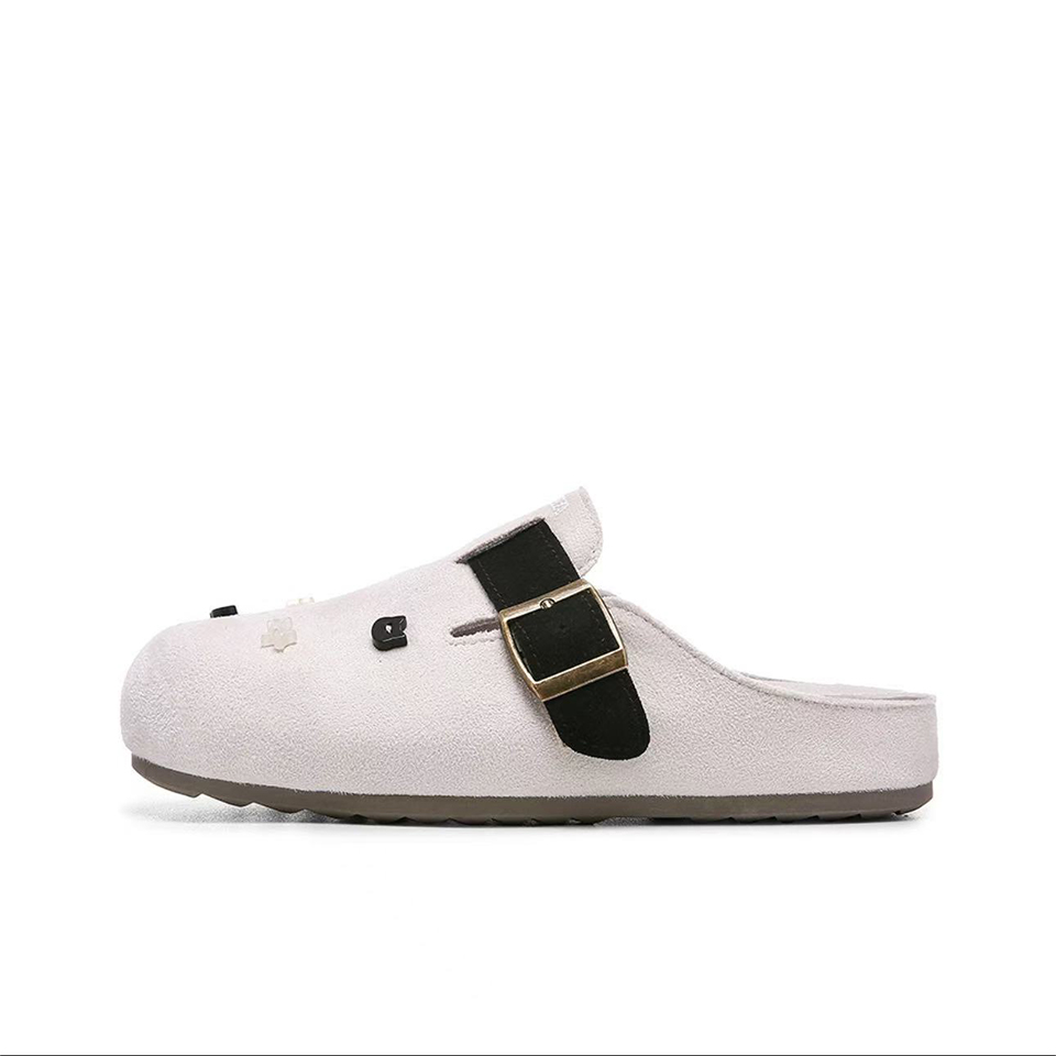 Lanza Сшитые туфли Birkenstock для женщин бело-черные, цвет White Black