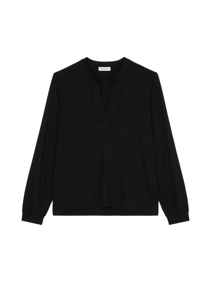

Футболка Marc O'Polo Jersey Bluse relaxed, черный
