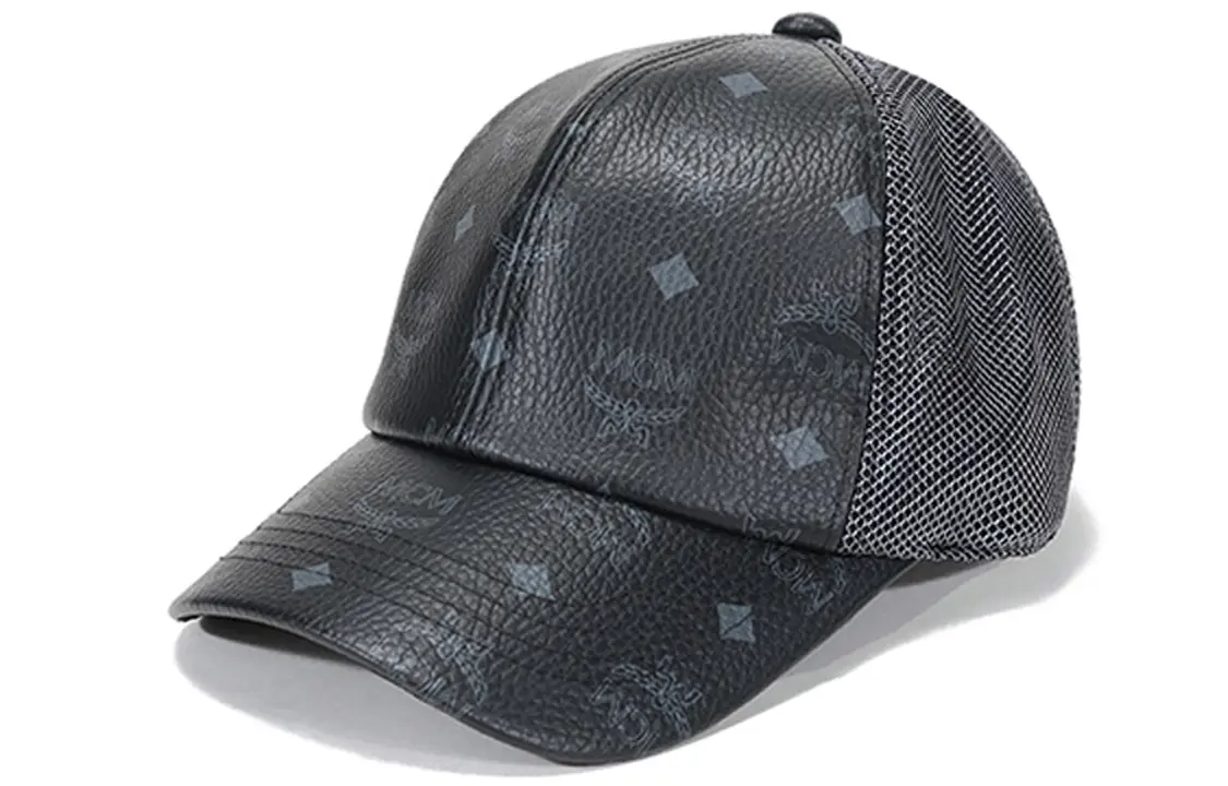 

MCM Хлопковая бейсболка унисекс черная, Black