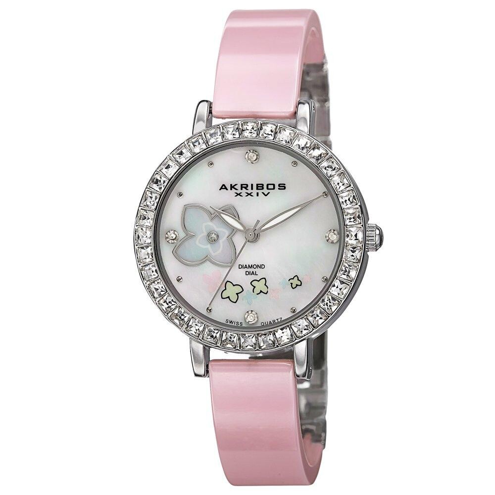 

AK762 Повседневные часы в круглом корпусе Akribos, белый