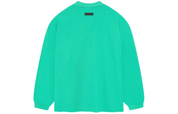 Футболка ss24 long-sleeve tee 'mint leaf' Fear Of God Essentials, зеленый — фото 3