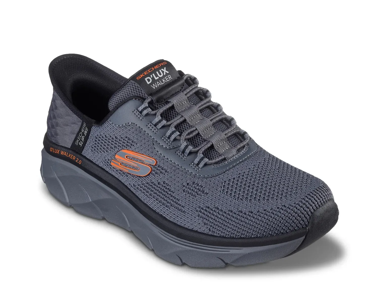 

Кроссовки Skechers Hands Free Slip-ins Relaxed Fit D'Lux Walker 2.0 Rezinate - мужские, синие