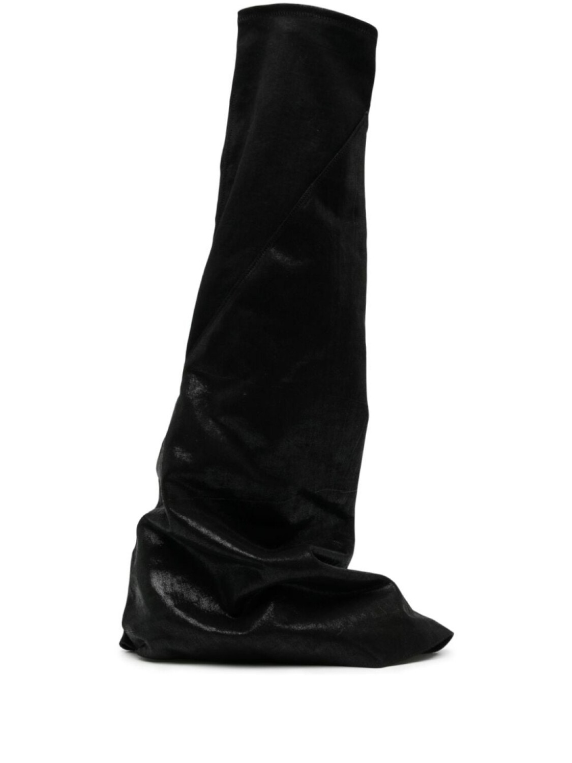Rick Owens DRKSHDW сапоги со сборками, черный