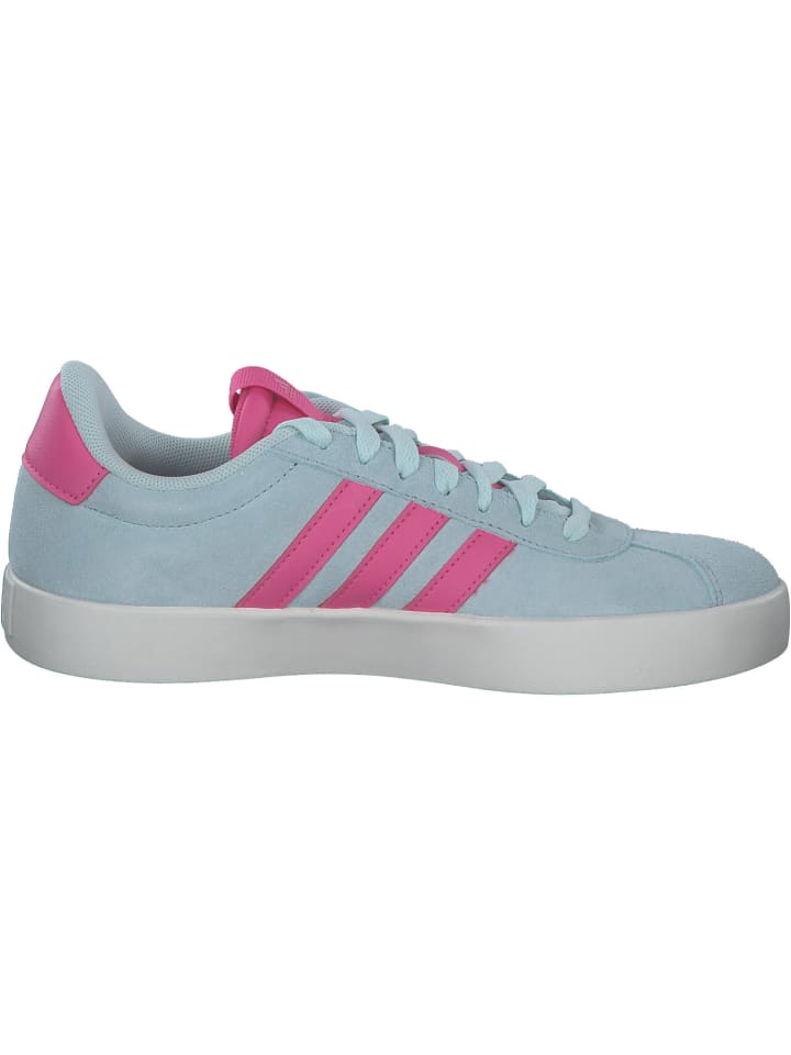 Элегантные туфли на шнуровке adidas, цвет halo mint/magenta/pink — фото 3