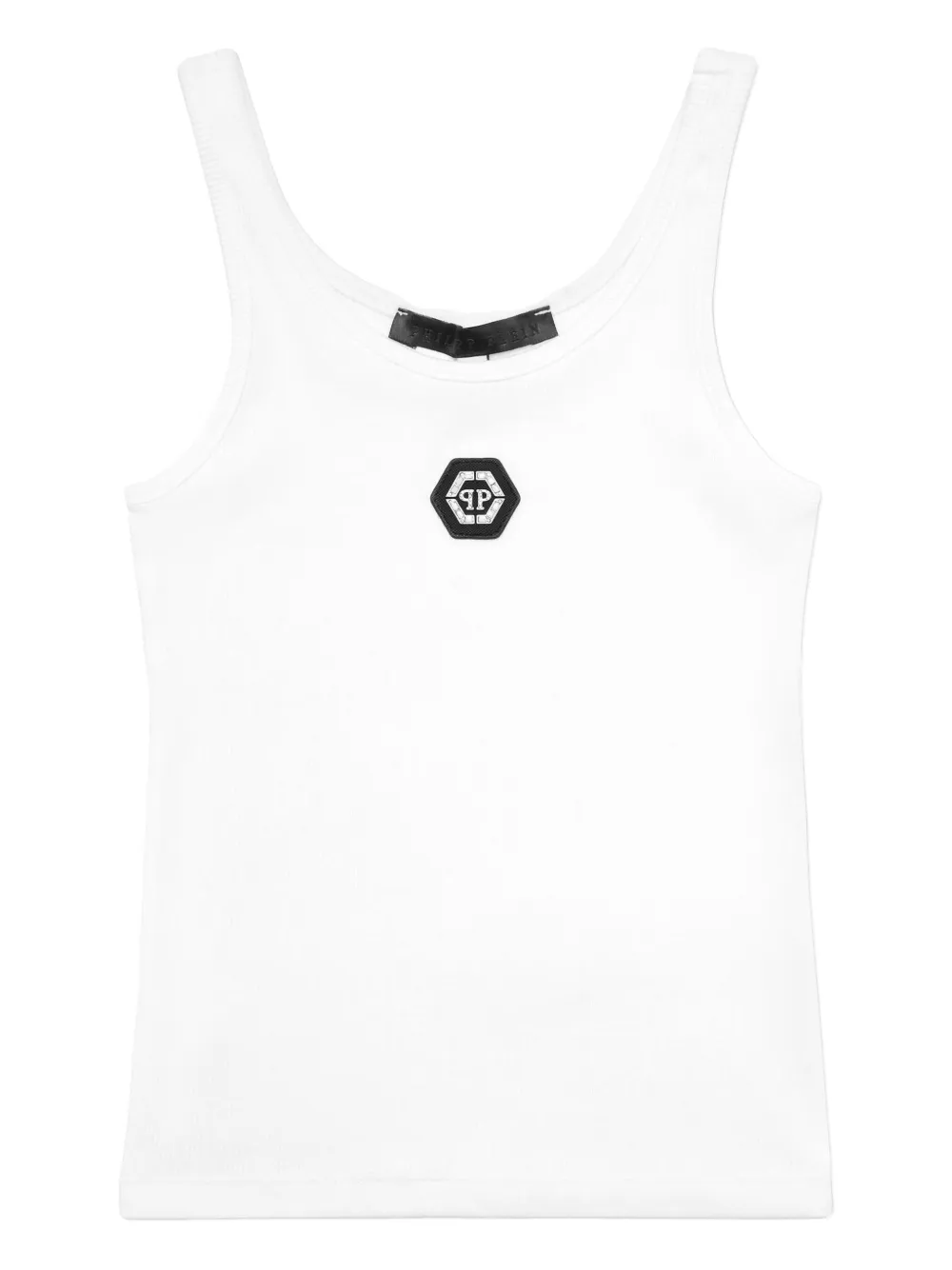 

Топ из джерси Philipp Plein, белый