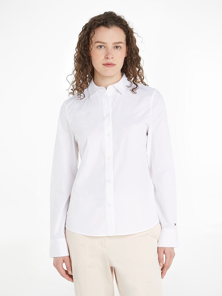 

Блуза Tommy Hilfiger Bluse, белый