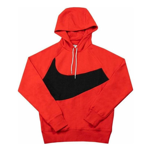 

Толстовка спортивная одежда swoosh tech флисовый свитер с капюшоном Nike, красный