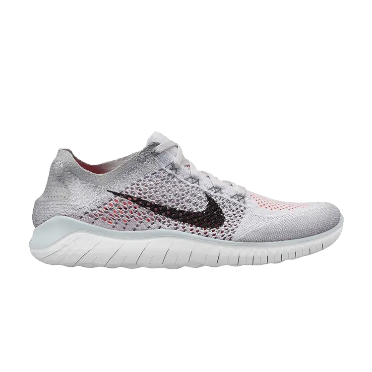 

Кроссовки Nike Free RN Flyknit 2018 'Pure Platinum', белый