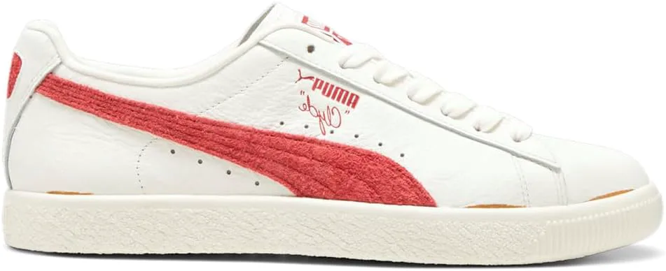 Мужские кроссовки PUMA Clyde Neverworn III на шнуровке - повседневные, красные, красный