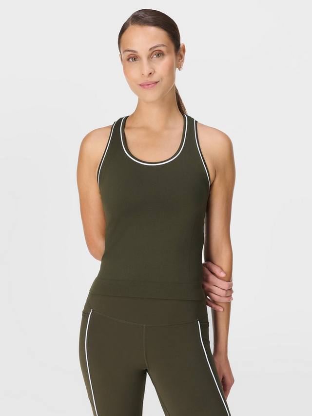 

Кроп топ для тренировок с racerback Sweaty Betty